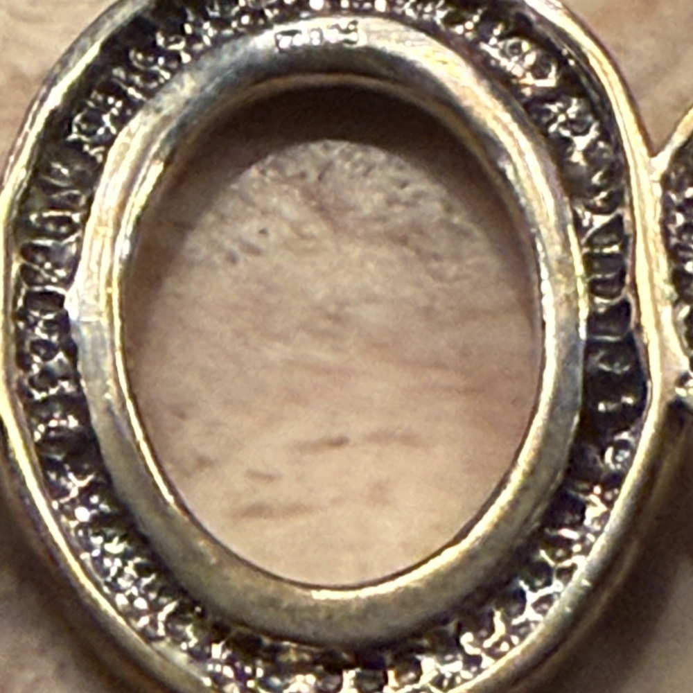 Sterling silver infinity cuff bracelet - Picture 5 of 6